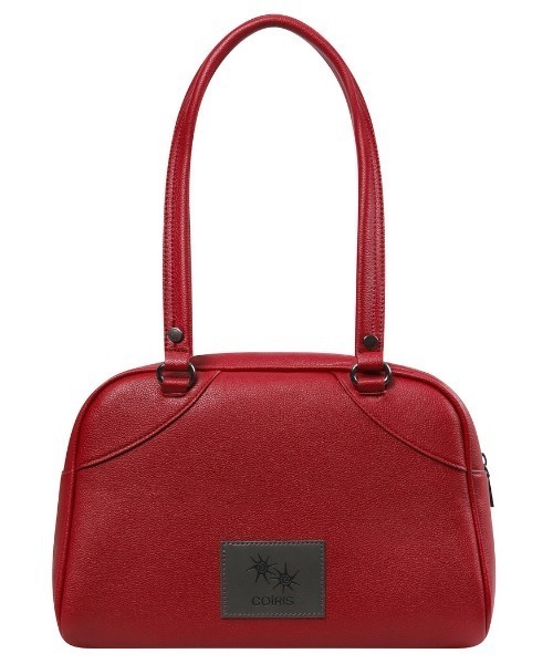COIRIS(コイリス)の「◇COIRIS◇ブランド直輸入正規品/RODIC レザーパッチワーク ボウリングバッグ RODIC LEATHER PATCHWORK BOWLING BAG(ボストンバッグ・レディース・ブラック/レッド・FREE)」の10枚目の写真