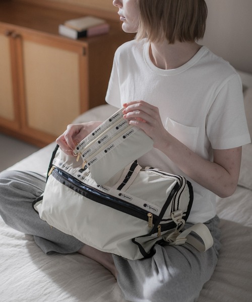 LeSportsac（レスポートサック）の「『別注』LeSportsac×URBAN RESEARCH　3ZIP COSMETIC（その他小物・レディース・ベージュ/ブラック・-）」の16枚目の写真