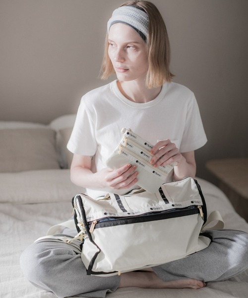 LeSportsac（レスポートサック）の「『別注』LeSportsac×URBAN RESEARCH　3ZIP COSMETIC（その他小物・レディース・ベージュ/ブラック・-）」の12枚目の写真