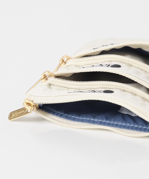 LeSportsac（レスポートサック）の「『別注』LeSportsac×URBAN RESEARCH　3ZIP COSMETIC（その他小物・レディース・ベージュ/ブラック・-）」の15枚目の写真