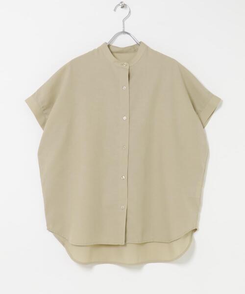 ITEMS URBANRESEARCH(アイテムズ アーバンリサーチ)の「『イージーケア』リネン混フレンチシャツ(シャツ/ブラウス・レディース・ブラウン/ベージュ/ストライプ・FREE)」の22枚目の写真