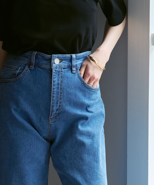 BAUM UND PFERDGARTEN(バウムウンドヘルガーデン)の「BAUM UND PFERDGARTEN/バウムウンドヘルガーデン NICETTE(デニムパンツ・レディース・ブルー・36/34)」の2枚目の写真