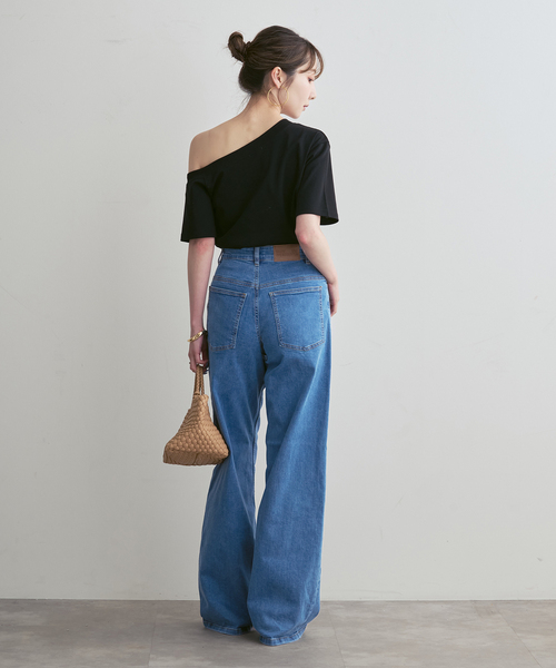 BAUM UND PFERDGARTEN(バウムウンドヘルガーデン)の「BAUM UND PFERDGARTEN/バウムウンドヘルガーデン NICETTE(デニムパンツ・レディース・ブルー・36/34)」の6枚目の写真