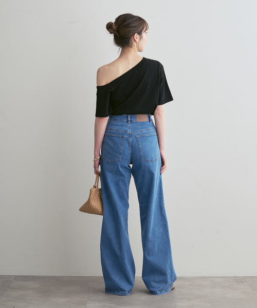 BAUM UND PFERDGARTEN(バウムウンドヘルガーデン)の「BAUM UND PFERDGARTEN/バウムウンドヘルガーデン NICETTE(デニムパンツ・レディース・ブルー・36/34)」の12枚目の写真
