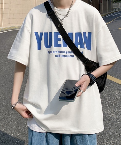 KELVIN(ケルヴァン)の「Impact Logo Tee インパクトロゴTシャツ(Tシャツ/カットソー・メンズ・ホワイト/ブラック・FREE)」の1枚目の写真