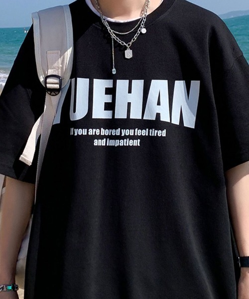 KELVIN(ケルヴァン)の「Impact Logo Tee インパクトロゴTシャツ(Tシャツ/カットソー・メンズ・ホワイト/ブラック・FREE)」の4枚目の写真