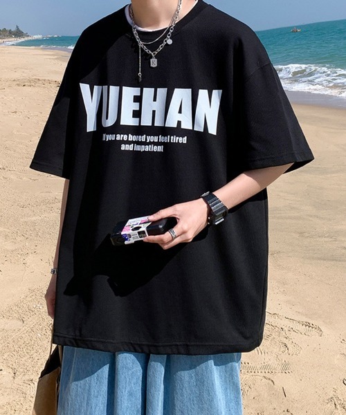 KELVIN(ケルヴァン)の「Impact Logo Tee インパクトロゴTシャツ(Tシャツ/カットソー・メンズ・ホワイト/ブラック・FREE)」の5枚目の写真