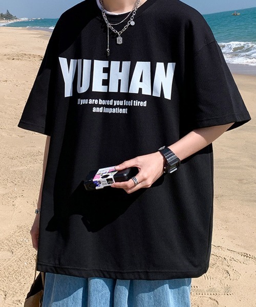 KELVIN(ケルヴァン)の「Impact Logo Tee インパクトロゴTシャツ(Tシャツ/カットソー・メンズ・ホワイト/ブラック・FREE)」の6枚目の写真