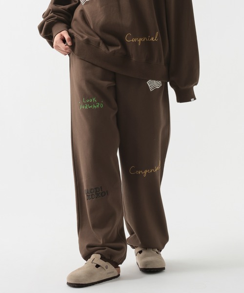 GEORGE'S(ジョージズ)の「【MENS】刺繍スウェットパンツ(スウェットパンツ・メンズ・杢グレー/ブラウン・MEDIUM/LARGE)」の22枚目の写真