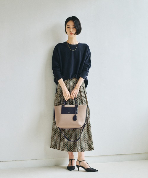 E'POR（エポール）の「【E'POR】BOAT BAG Medium/撥水・軽量・一部WEB限定カラー・26AW新色（ハンドバッグ・レディース・ベージュ/ダークブラウン/ブラック系その他/ブラック・FREE）」の20枚目の写真