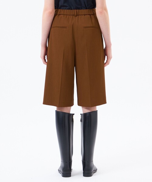 MACKINTOSH PHILOSOPHY(マッキントッシュ フィロソフィー)の「ドライツイルツータックハーフパンツ(その他パンツ・レディース・オフホワイト/ブラウン系その他4/ダークネイビー・38)」の10枚目の写真