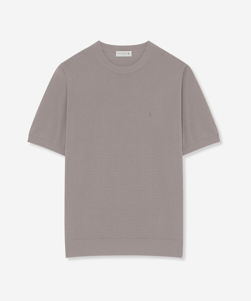MACKINTOSH LONDON(マッキントッシュ ロンドン)の「【MINERALTEX】ニットTシャツ(ニット/セーター・メンズ・ブルー/グレー/ブラック・L/M/XL)」の1枚目の写真