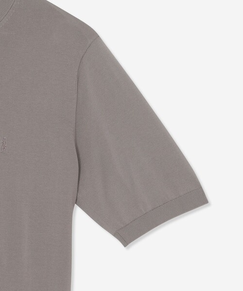 MACKINTOSH LONDON(マッキントッシュ ロンドン)の「【MINERALTEX】ニットTシャツ(ニット/セーター・メンズ・ブルー/グレー/ブラック・L/M/XL)」の6枚目の写真