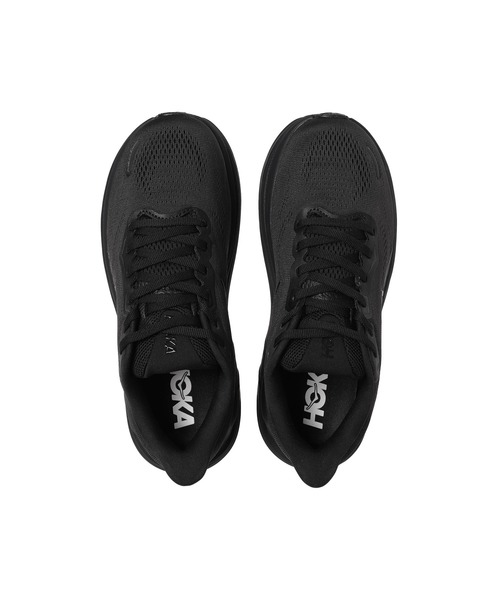 HOKA（ホカ）の「W CLIFTON 11 1176573-BBLC（スニーカー・メンズ・ブラック・24cm/23.5cm/25cm/23cm/24.5cm）」の5枚目の写真