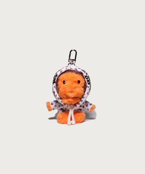 MILOGRAM SWEETS PATTERN HOODIE BABY MILO FUR DOLL KEY CHAIN