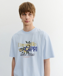 DUNST FOR MEN（ダンストフォーメン）の「LIMONCELLO T-SHIRT_UNISEX_UDTS6B148_SOFT BLUE（Tシャツ/カットソー）」