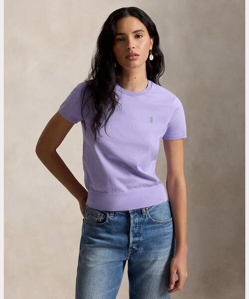 POLO RALPH LAUREN｜ポロ ラルフ ローレンのニット/セーター（パープル