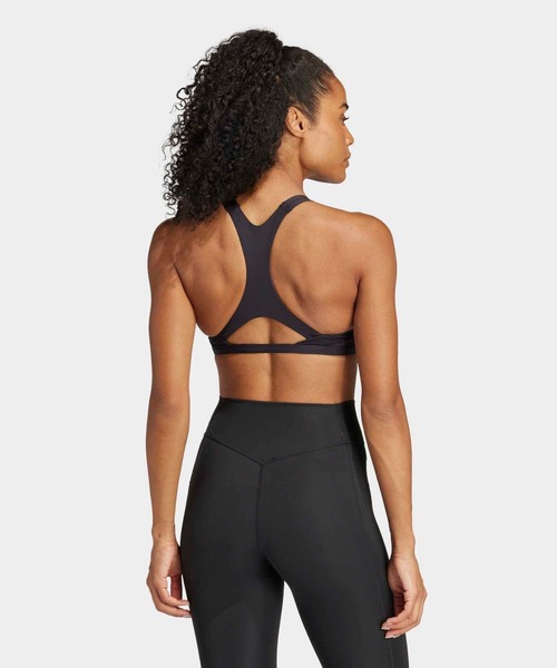 adidas(アディダス)の「Aeroimpact リュクス トレーニング ライトサポートブラ / アディダス adidas(スポーツブラ・レディース・ブラック・XL-AB/XL-CD/L-AB/L-CD/M-AB/M-CD/S-AB/S-CD)」の2枚目の写真