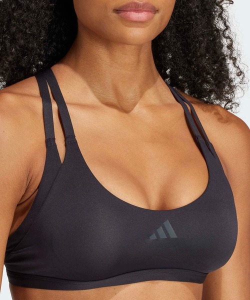 adidas(アディダス)の「Aeroimpact リュクス トレーニング ライトサポートブラ / アディダス adidas(スポーツブラ・レディース・ブラック・XL-AB/XL-CD/L-AB/L-CD/M-AB/M-CD/S-AB/S-CD)」の3枚目の写真