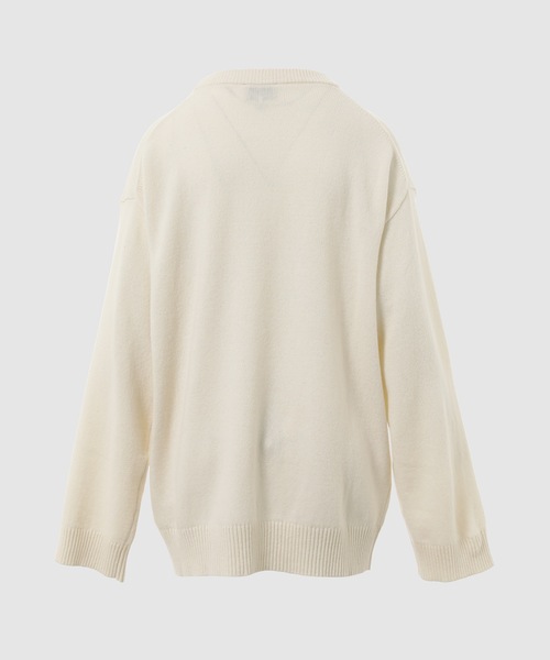 GANNI(ガニー)の「Oversized Graphic Wool Mix Sweater(ニット/セーター・レディース・その他1・M/S)」の2枚目の写真