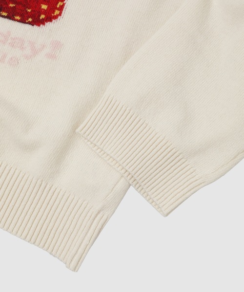 GANNI(ガニー)の「Oversized Graphic Wool Mix Sweater(ニット/セーター・レディース・その他1・M/S)」の6枚目の写真
