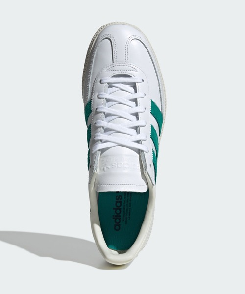 adidas(アディダス)の「ハンドボール スペツィアル / HANDBALL SPEZIAL for UABAN RESERCH DOORS / アディダスオリジナルス adidas Originals(スニーカー・メンズ・ホワイト×グリーン・22.0cm/22.5cm/23.0cm/23.5cm/24.0cm/24.5cm/25.0cm/25.5cm/26.0cm/26.5cm/27.0cm/27.5cm/28.0cm/28.5cm/29.0cm)」の5枚目の写真