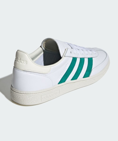 adidas(アディダス)の「ハンドボール スペツィアル / HANDBALL SPEZIAL for UABAN RESERCH DOORS / アディダスオリジナルス adidas Originals(スニーカー・メンズ・ホワイト×グリーン・22.0cm/22.5cm/23.0cm/23.5cm/24.0cm/24.5cm/25.0cm/25.5cm/26.0cm/26.5cm/27.0cm/27.5cm/28.0cm/28.5cm/29.0cm)」の4枚目の写真