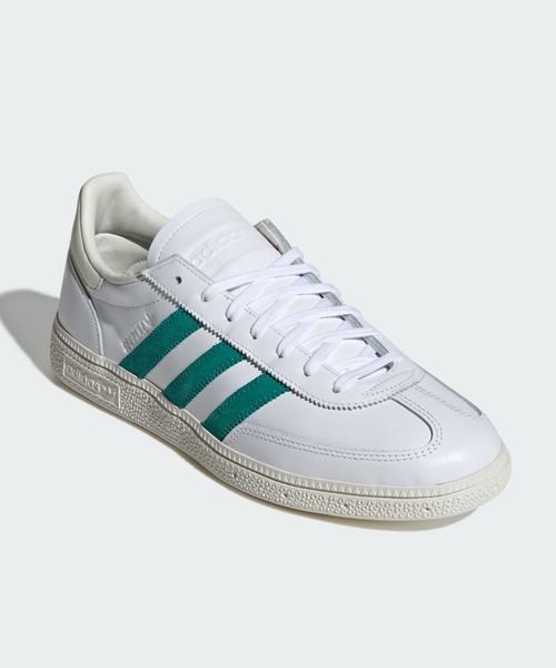 adidas(アディダス)の「ハンドボール スペツィアル / HANDBALL SPEZIAL for UABAN RESERCH DOORS / アディダスオリジナルス adidas Originals(スニーカー・メンズ・ホワイト×グリーン・22.0cm/22.5cm/23.0cm/23.5cm/24.0cm/24.5cm/25.0cm/25.5cm/26.0cm/26.5cm/27.0cm/27.5cm/28.0cm/28.5cm/29.0cm)」の3枚目の写真