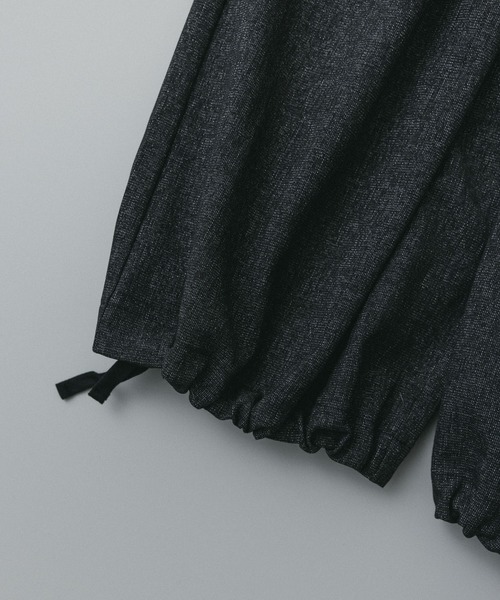 remer(リメール)の「remer 26秋冬新作 - loose faded wide PT / 掠れ織りワイドパンツ(その他パンツ・メンズ・ネイビー/ブラック・X-SMALL/LARGE/MEDIUM/SMALL)」の6枚目の写真