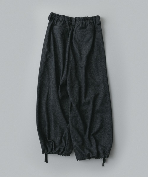 remer(リメール)の「remer 26秋冬新作 - loose faded wide PT / 掠れ織りワイドパンツ(その他パンツ・メンズ・ネイビー/ブラック・X-SMALL/LARGE/MEDIUM/SMALL)」の7枚目の写真