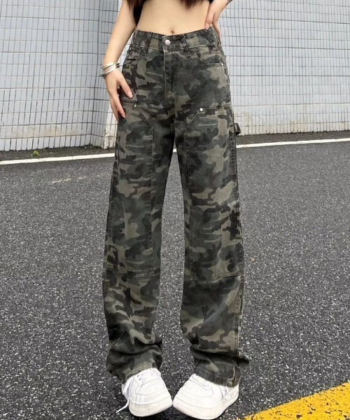 NANEA(ナネア)の「迷彩柄ワークパンツ(その他パンツ・レディース・カモフラージュ・SMALL/MEDIUM/LARGE/X-LARGE)」の1枚目の写真
