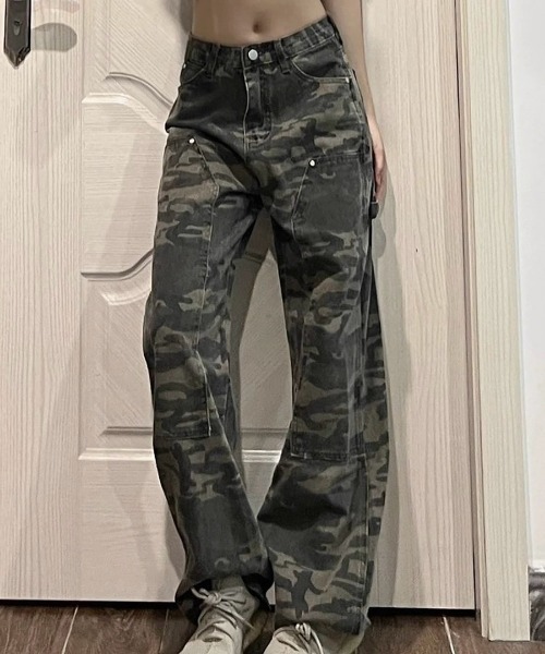 NANEA(ナネア)の「迷彩柄ワークパンツ(その他パンツ・レディース・カモフラージュ・SMALL/MEDIUM/LARGE/X-LARGE)」の6枚目の写真