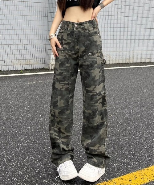 NANEA(ナネア)の「迷彩柄ワークパンツ(その他パンツ・レディース・カモフラージュ・SMALL/MEDIUM/LARGE/X-LARGE)」の4枚目の写真