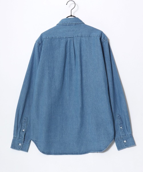 U.S. POLO ASSN.(ユーエスポロアッスン)の「U.S. POLO ASSN./ユーエスポロアッスン Denim/Flannel Check Shirt/レギュラーフィット デニム/フランネル チェック ロゴ ワンポイント刺繍 レギュラーカラーシャツ/長袖シャツ/レディース メンズ(シャツ/ブラウス・メンズ・レッド/ライトブルー/ダークグレー/ブラウン/ブルー系その他/ボルドー/イエロー/バーガンディー/ネイビー・M/L/LL)」の18枚目の写真