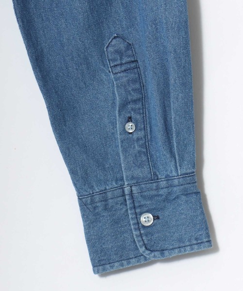 U.S. POLO ASSN.(ユーエスポロアッスン)の「U.S. POLO ASSN./ユーエスポロアッスン Denim/Flannel Check Shirt/レギュラーフィット デニム/フランネル チェック ロゴ ワンポイント刺繍 レギュラーカラーシャツ/長袖シャツ/レディース メンズ(シャツ/ブラウス・メンズ・レッド/ライトブルー/ダークグレー/ブラウン/ブルー系その他/ボルドー/イエロー/バーガンディー/ネイビー・M/L/LL)」の22枚目の写真