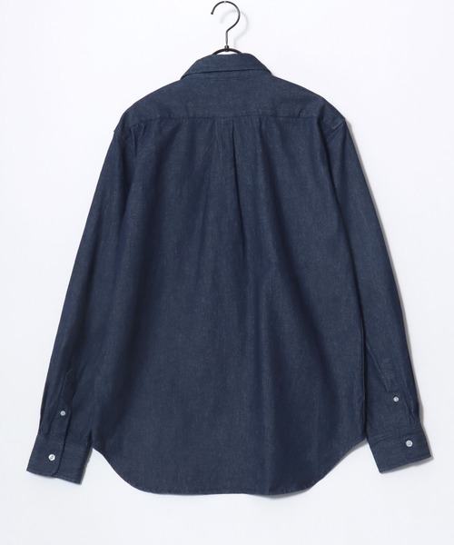 U.S. POLO ASSN.(ユーエスポロアッスン)の「U.S. POLO ASSN./ユーエスポロアッスン Denim/Flannel Check Shirt/レギュラーフィット デニム/フランネル チェック ロゴ ワンポイント刺繍 レギュラーカラーシャツ/長袖シャツ/レディース メンズ(シャツ/ブラウス・メンズ・レッド/ライトブルー/ダークグレー/ブラウン/ブルー系その他/ボルドー/イエロー/バーガンディー/ネイビー・M/L/LL)」の16枚目の写真