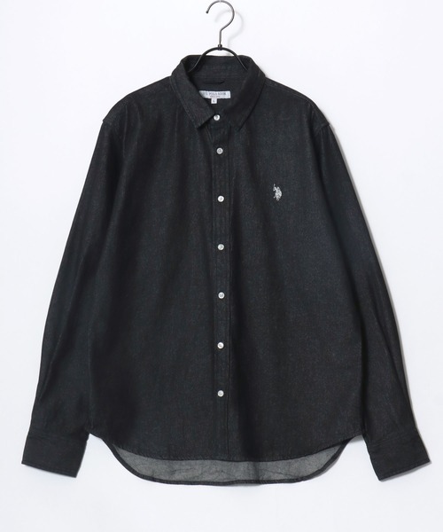 U.S. POLO ASSN.(ユーエスポロアッスン)の「U.S. POLO ASSN./ユーエスポロアッスン Denim/Flannel Check Shirt/レギュラーフィット デニム/フランネル チェック ロゴ ワンポイント刺繍 レギュラーカラーシャツ/長袖シャツ/レディース メンズ(シャツ/ブラウス・メンズ・レッド/ライトブルー/ダークグレー/ブラウン/ブルー系その他/ボルドー/イエロー/バーガンディー/ネイビー・M/L/LL)」の13枚目の写真