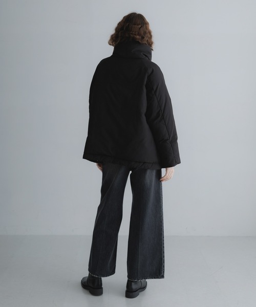 URBAN RESEARCH Sonny Label(アーバンリサーチサニーレーベル)の「撥水ビッグカラーダウンコート(ダウンジャケット/コート・レディース・ブラウン/チャコールグレー/ブラック・FREE)」の10枚目の写真