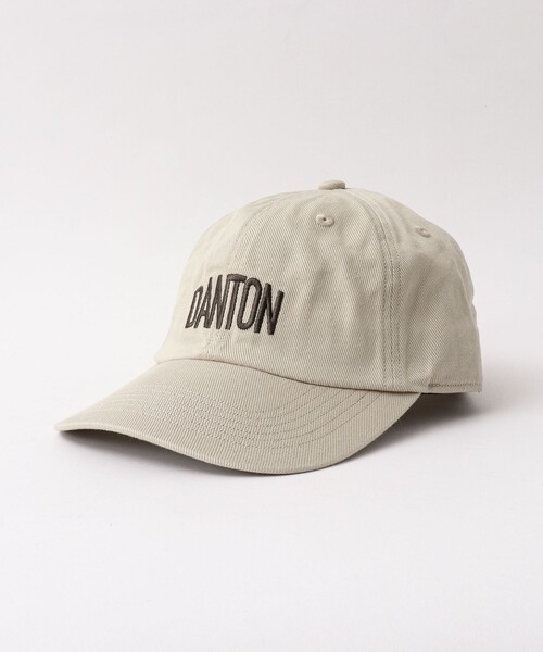 DANTON(ダントン)の「【DANTON/ダントン】#DT-H0396 VAT 6P LOGO CAP(キャップ・メンズ・ベージュ/ブラック/ネイビー・FREE)」の2枚目の写真