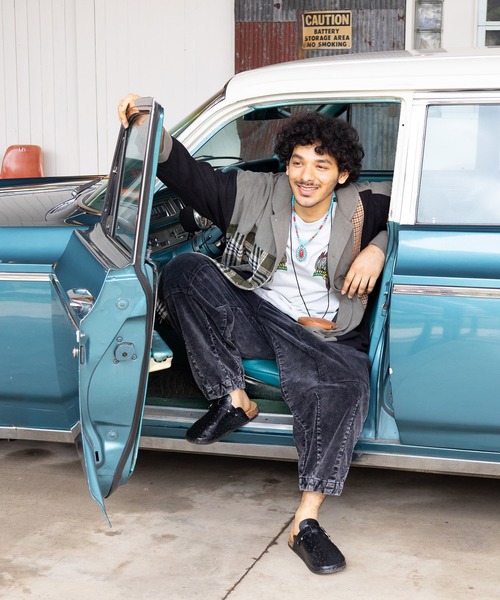 チャイハネ(チャイハネ)の「【チャイハネ】コーデュロイパッチワークMEN'Sパンツ(その他パンツ・メンズ・ブラック/ブラウン・FREE)」の7枚目の写真