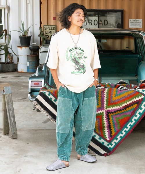 チャイハネ(チャイハネ)の「【チャイハネ】コーデュロイパッチワークMEN'Sパンツ(その他パンツ・メンズ・ブラック/ブラウン・FREE)」の13枚目の写真