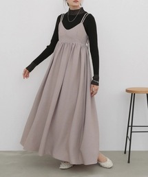 Bab（バブ）の「【S・Mサイズ展開】ビスチェライクフレアキャミワンピース（ワンピース）」