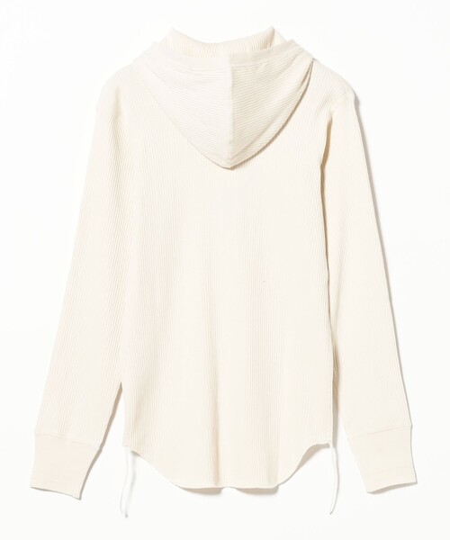 BEAMS BOY(ビームスボーイ)の「【別注】Healthknit × maturely / リブ フード ヘンリー ロングスリーブ(Tシャツ/カットソー・レディース・ナチュラル/ブラック/ブラウン・ONE SIZE)」の17枚目の写真