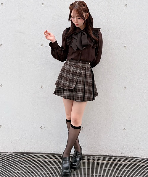 NOMAE(ノーマエ)の「プリーツフリルブラウス(シャツ/ブラウス・レディース・ブラウン/ホワイト系その他/アイボリー・FREE)」の22枚目の写真