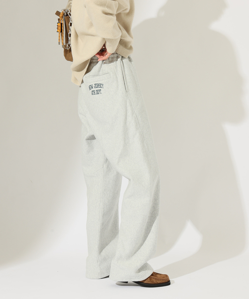 Champion(チャンピオン)の「別注【CHAMPION/チャンピオン】 for JS RW 11.5oz SWEAT PANTS(スウェットパンツ・レディース・チャコールグレー/アイボリー/ブラウン/ブラック・LARGE/SMALL)」の9枚目の写真