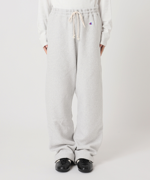 Champion(チャンピオン)の「別注【CHAMPION/チャンピオン】 for JS RW 11.5oz SWEAT PANTS(スウェットパンツ・レディース・チャコールグレー/アイボリー/ブラウン/ブラック・LARGE/SMALL)」の18枚目の写真