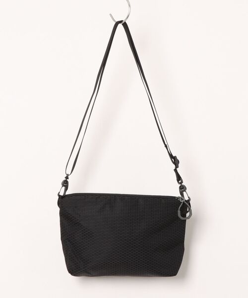 GREGORY(グレゴリー)の「【GREGORY】グレゴリー NANO CROSSBODY POUCH ナノクロスボディポーチ(エコバッグ/サブバッグ・レディース・ブラック/オフホワイト・FREE)」の3枚目の写真
