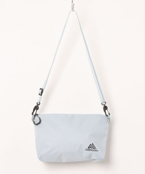 GREGORY(グレゴリー)の「【GREGORY】グレゴリー NANO CROSSBODY POUCH ナノクロスボディポーチ(エコバッグ/サブバッグ・レディース・ブラック/オフホワイト・FREE)」の8枚目の写真