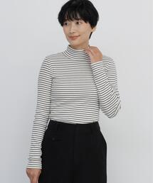 ◆オーガニック丸胴ボーダーカットソー
