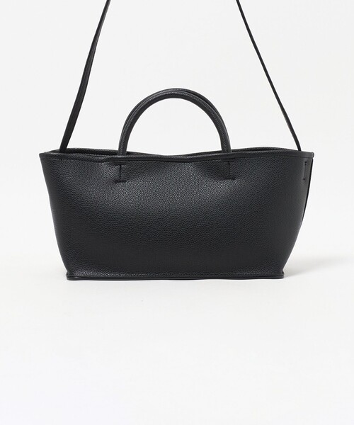 A DAY IN THE LIFE UNITED ARROWS(アデイインザライフユナイテッドアローズ)の「レザーライク レクタングルトート <A DAY IN THE LIFE>(トートバッグ・レディース・ブラック・FREE)」の4枚目の写真